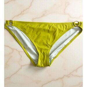 BANANA REPUBLIC Chatreuse Lime Green Bikini Swim Bottoms Size XL NEW NWOT